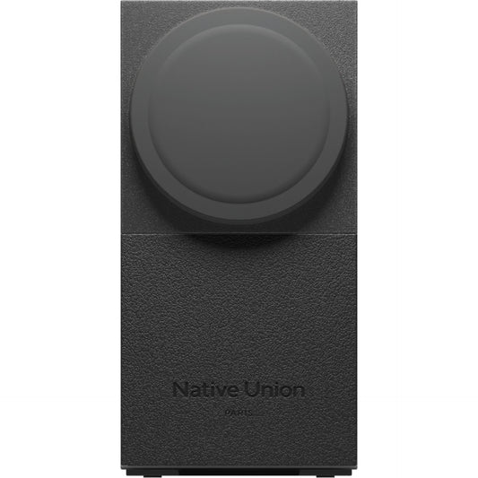 Native Union Rise 2-in-1 Qi2 Magnetic Wireless Charger Black