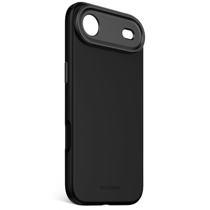 Decoded AntiMicrobial Silicone Backcover iPhone 17 Air Phantom Black