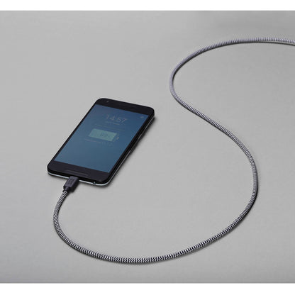 Native Union Belt Cable USB-A to USB-C 1.2m Zebra