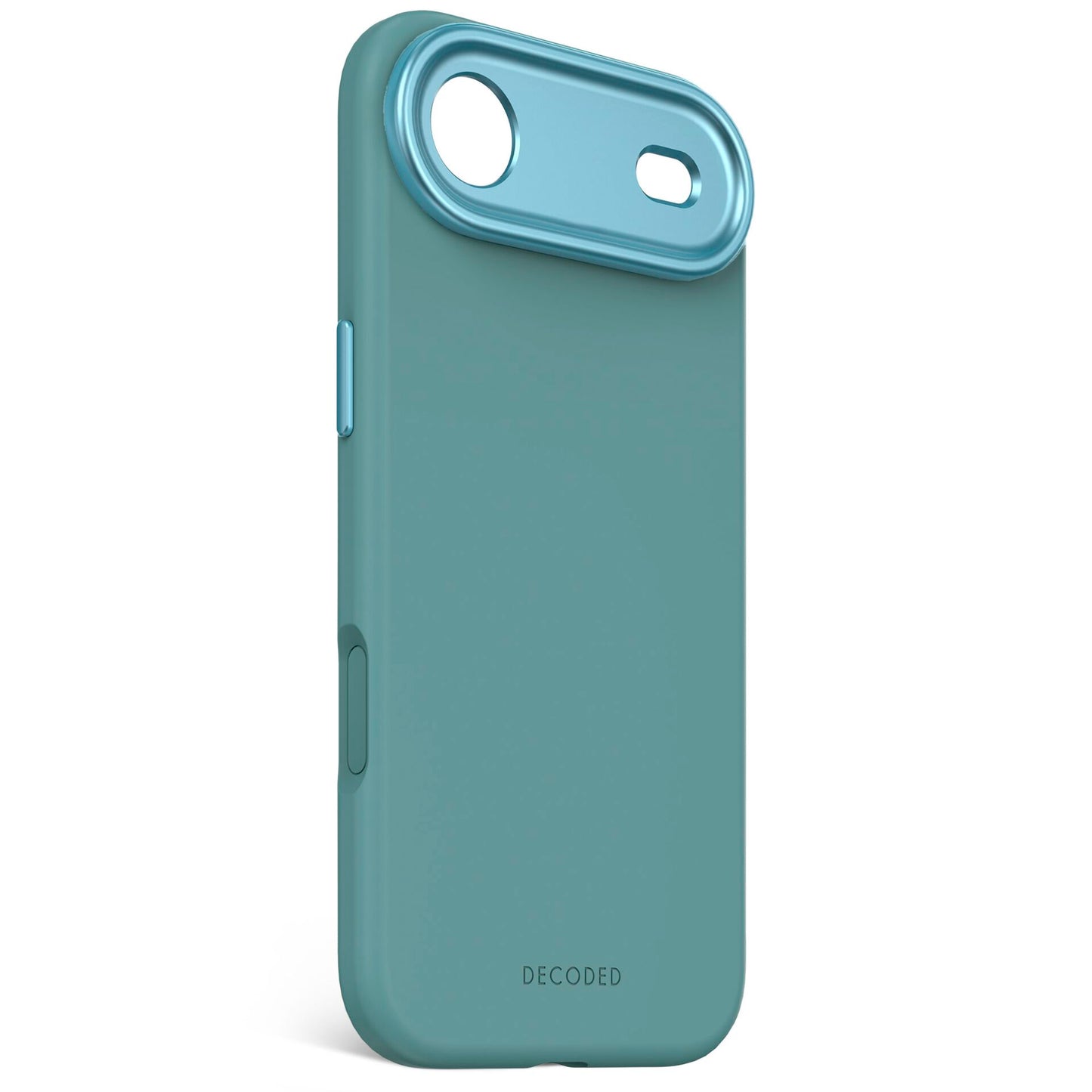 Decoded AntiMicrobial Silicone Backcover iPhone 17 Air Retro Blue