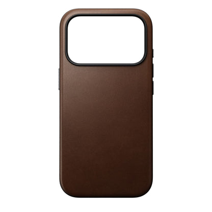 Nomad Modern Leather Case iPhone 17 Pro Brown