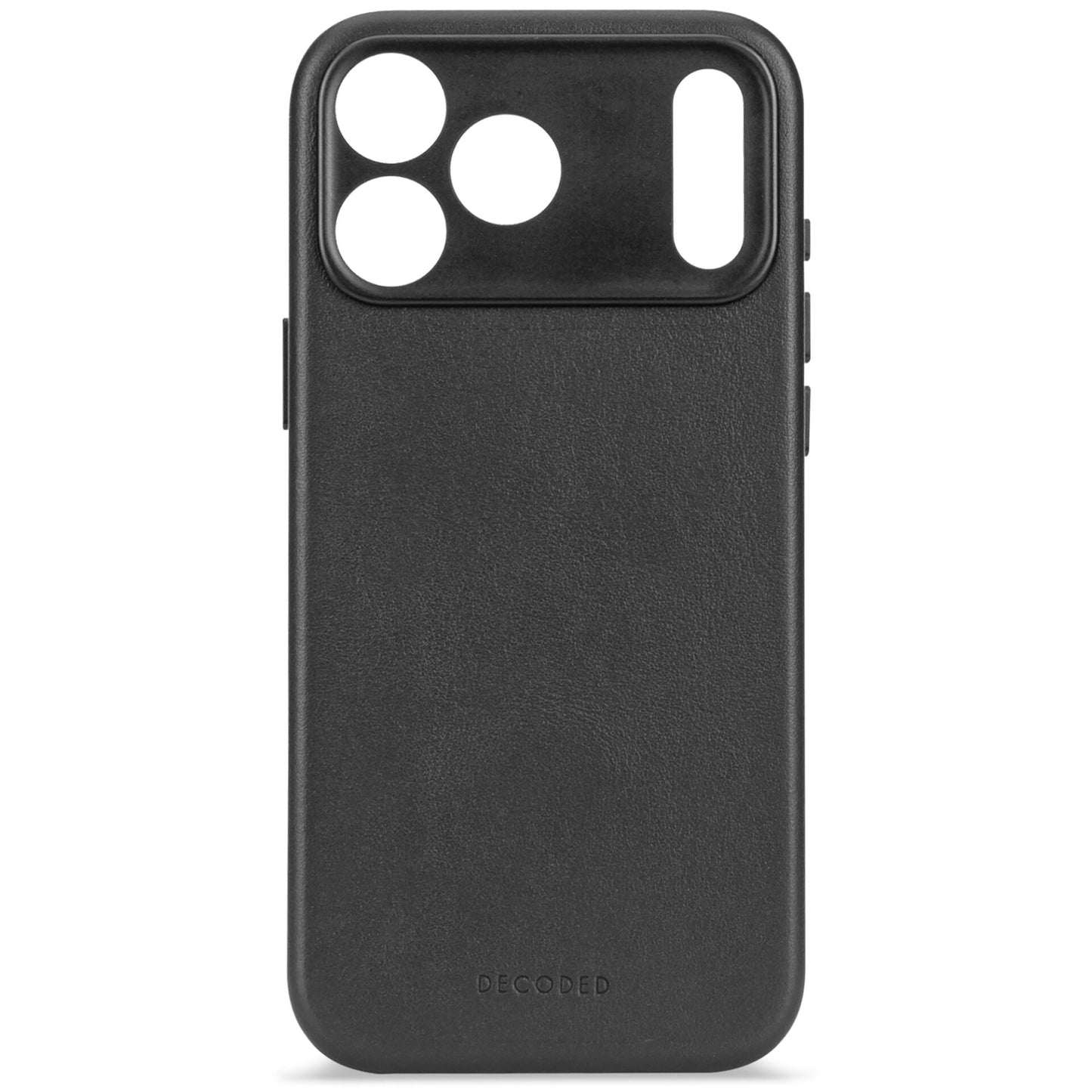 Decoded Leather Backcover iPhone 17 Pro Max Black