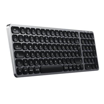Satechi Aluminium BT Backlit Keyboard Slim German space gray
