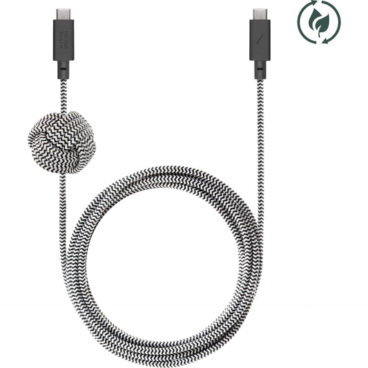 Native Union Anchor Cable USB-C to USB-C 3m Zebra