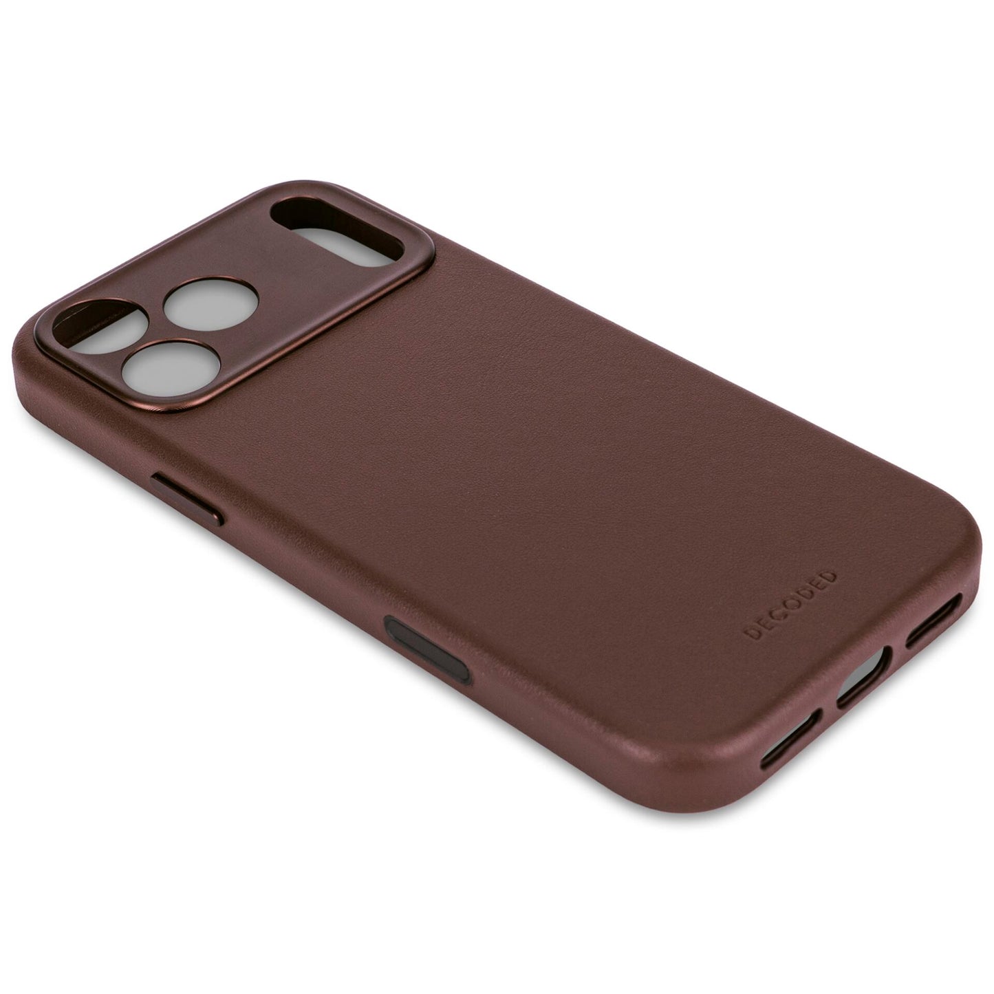Decoded Leather Backcover iPhone 17 Pro Max Chocolate Brown