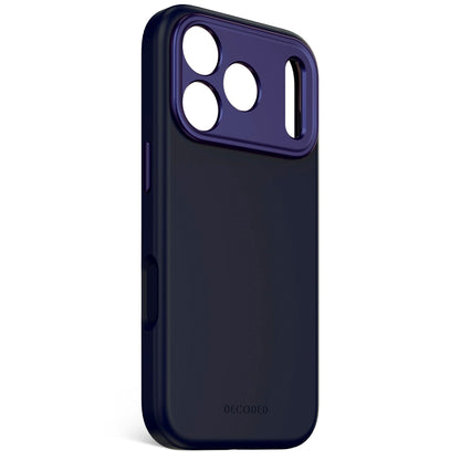 Decoded AntiMicrobial Silicone Backcover iPhone 17 Pro True Navy