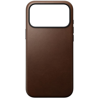 Nomad Modern Leather Case iPhone 17 Pro Max Brown