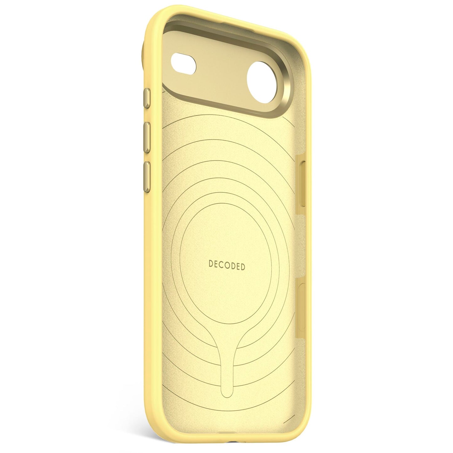 Decoded AntiMicrobial Silicone Backcover iPhone 17 Air Yuma Yellow