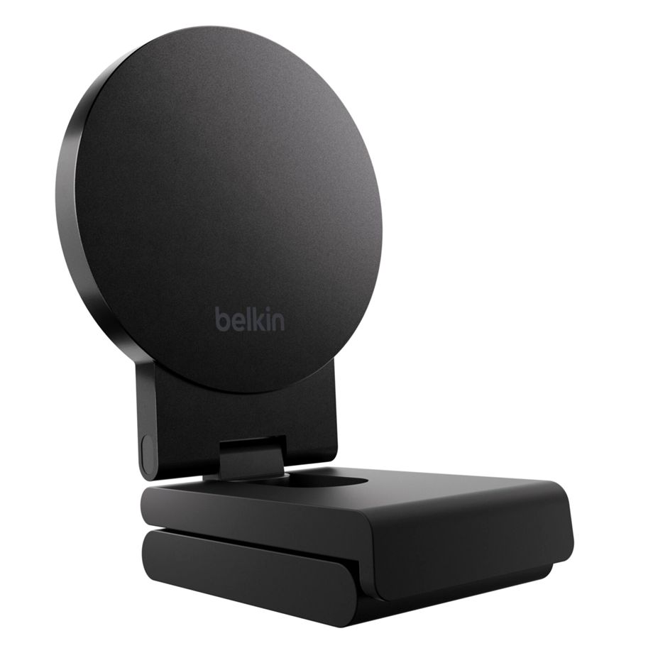 Belkin iPhone-Halter mit MagSafe für Mac-Desktop-Computer und Bildschirme, schwarz