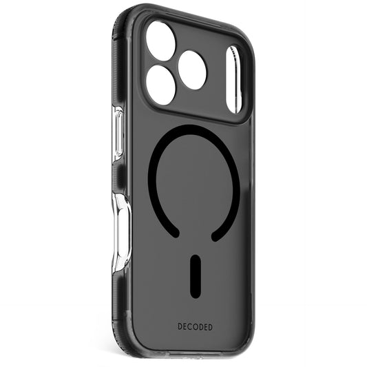 Decoded DropTec Transparent Backcover iPhone 17 Pro Black