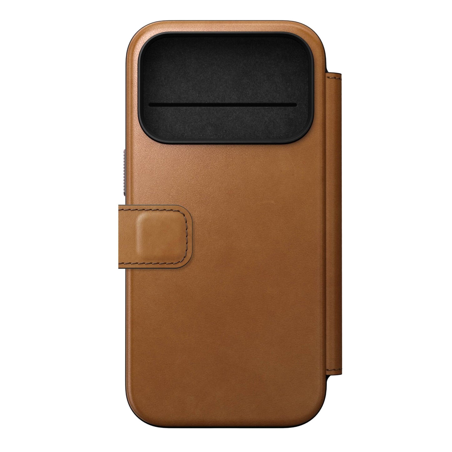 Nomad Modern Leather Folio iPhone 17 Pro English Tan