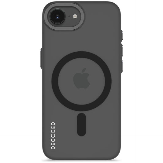Decoded Recycled Plastic Backc. iPhone 16e Transparent Black