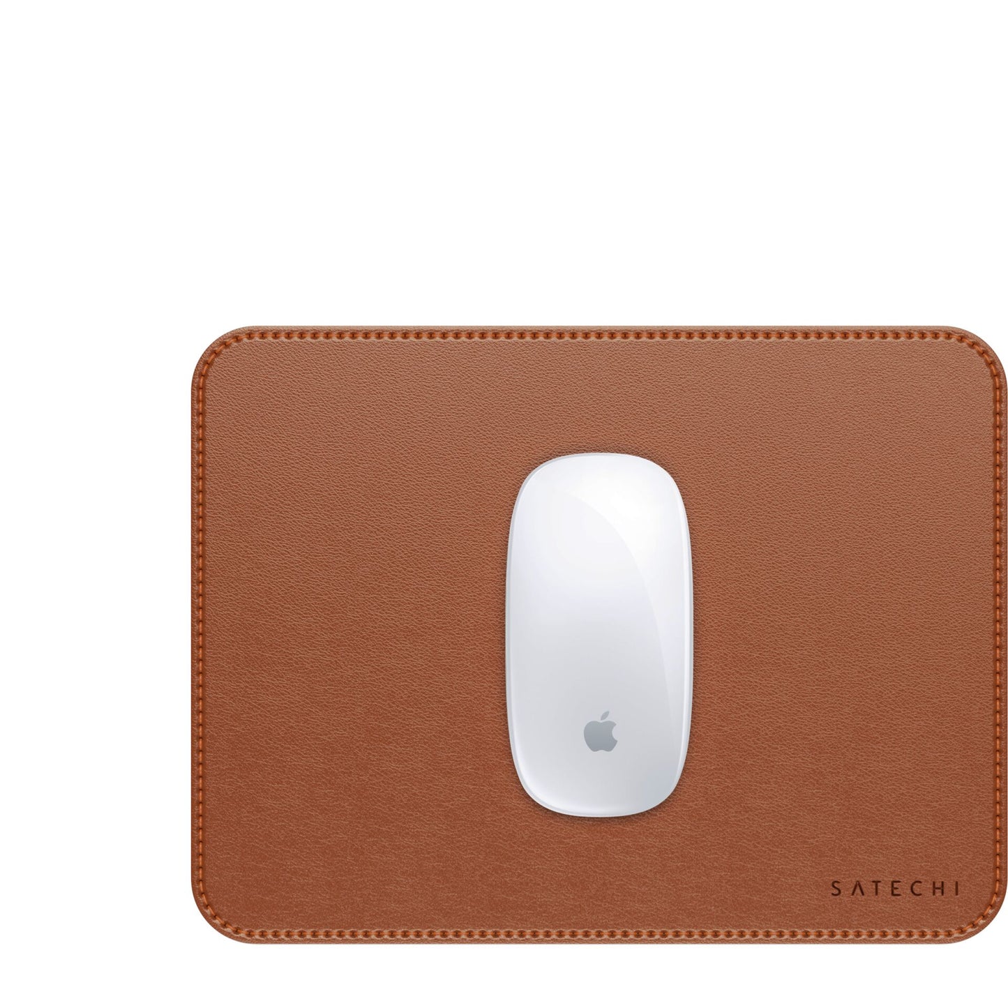 Satechi Vegan-Leather Premium Mouse Pad Brown