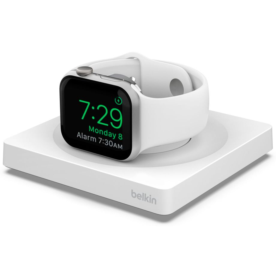 Belkin tragbares Schnellladegerät für Apple Watch, weiß