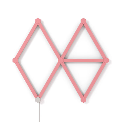 Nanoleaf Lines Skin Pink Matte 9pcs