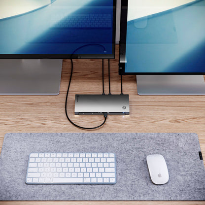 Alogic Blaze Thunderbolt 4 Dual 4K Docking Station Space Gray