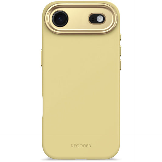 Decoded AntiMicrobial Silicone Backcover iPhone 17 Air Yuma Yellow