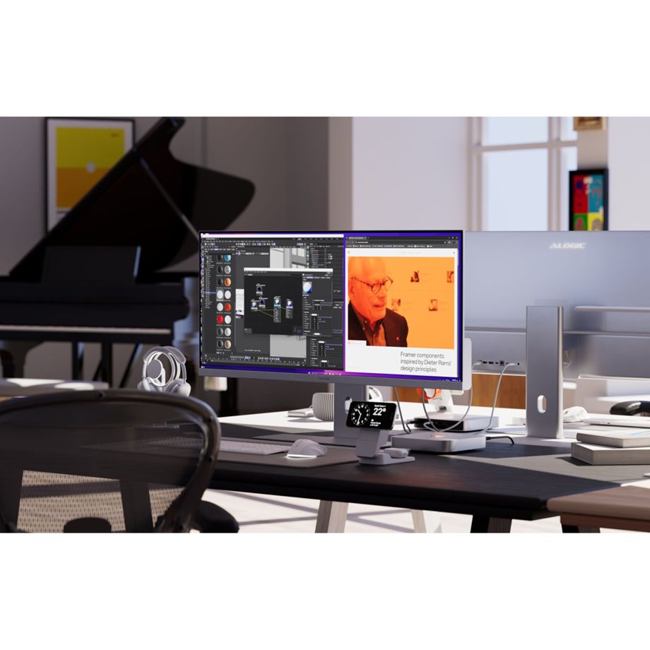 Alogic EDGE 40" Ultrawide Monitor Space Gray