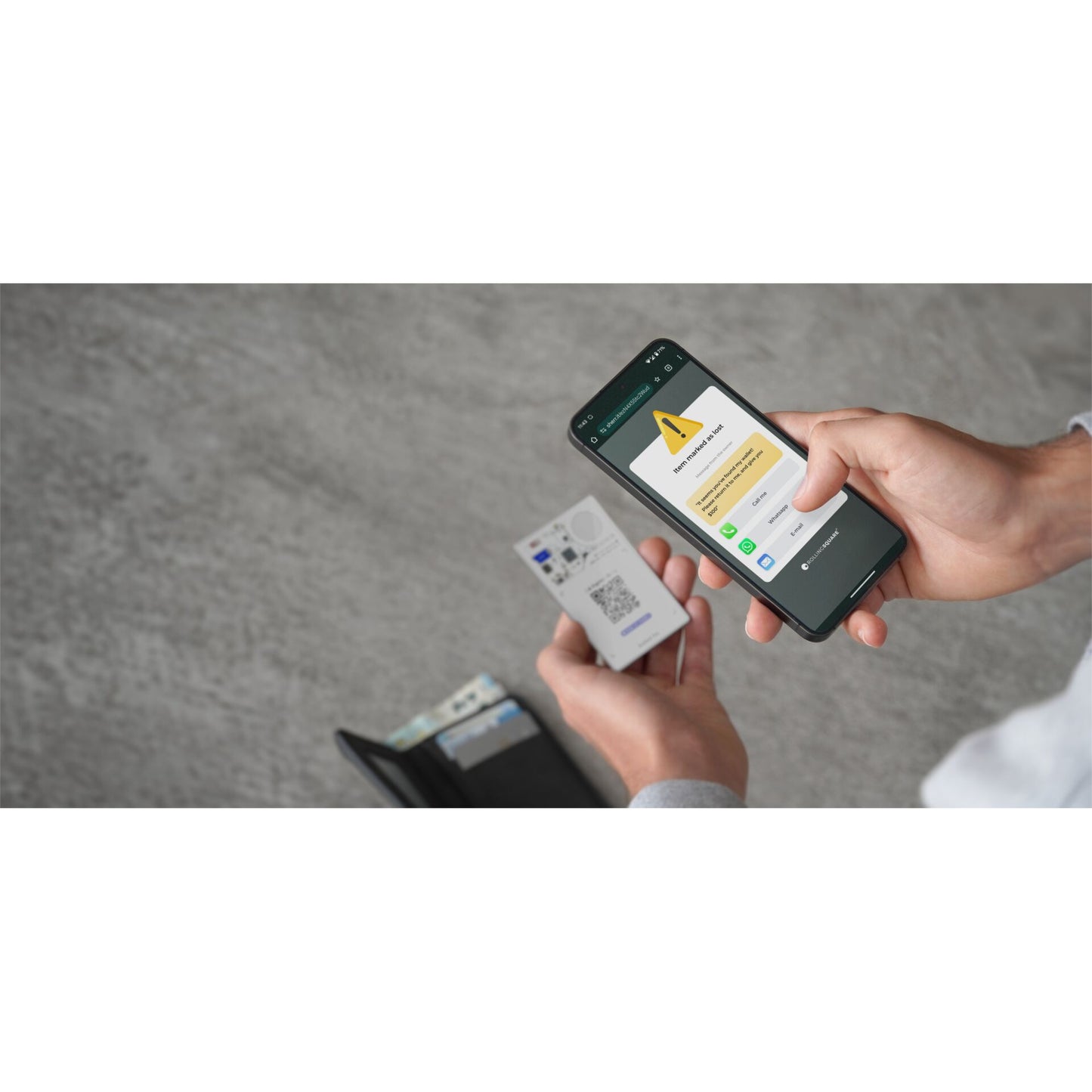 Rolling Square AirCard Pro BT Tracker for Google White