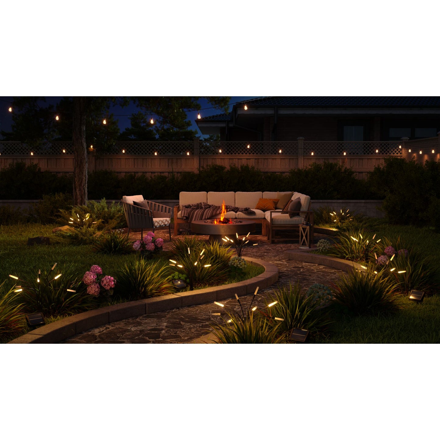 Nanoleaf Solar LED Garden Lights - 2 PK