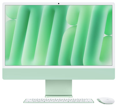 iMac 24" mit 4.5K Retina Display, M4 Chip 10-Core CPU und 10-Core GPU, 24GB, 512GB SSD, grün