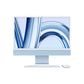 iMac 24" mit 4.5K Retina Display, M3 Chip 8-Core CPU und 10-Core GPU, 8GB, 256GB SSD, blau