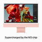 iMac 24" mit 4.5K Retina Display, M3 Chip 8-Core CPU und 10-Core GPU, 8GB, 256GB SSD, pink