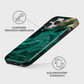 BURGA Emerald Pool Tough MagSafe Case for iPhone