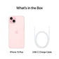 iPhone 15 Plus, 128GB, rose