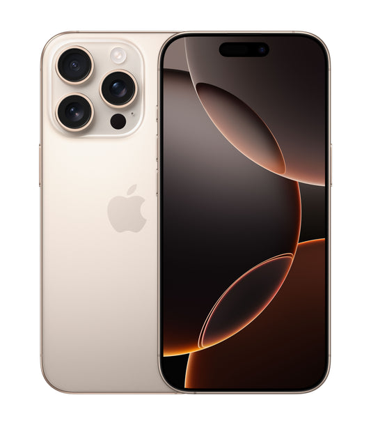 iPhone 16 Pro, 128GB, Titan wüstensand