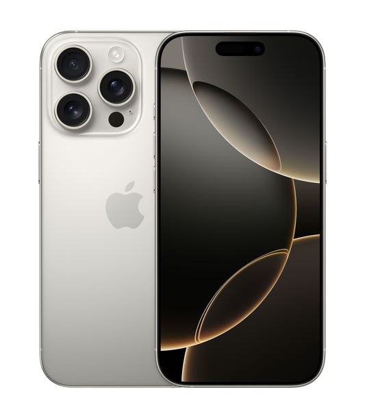 iPhone 16 Pro, 128GB, Titan natur