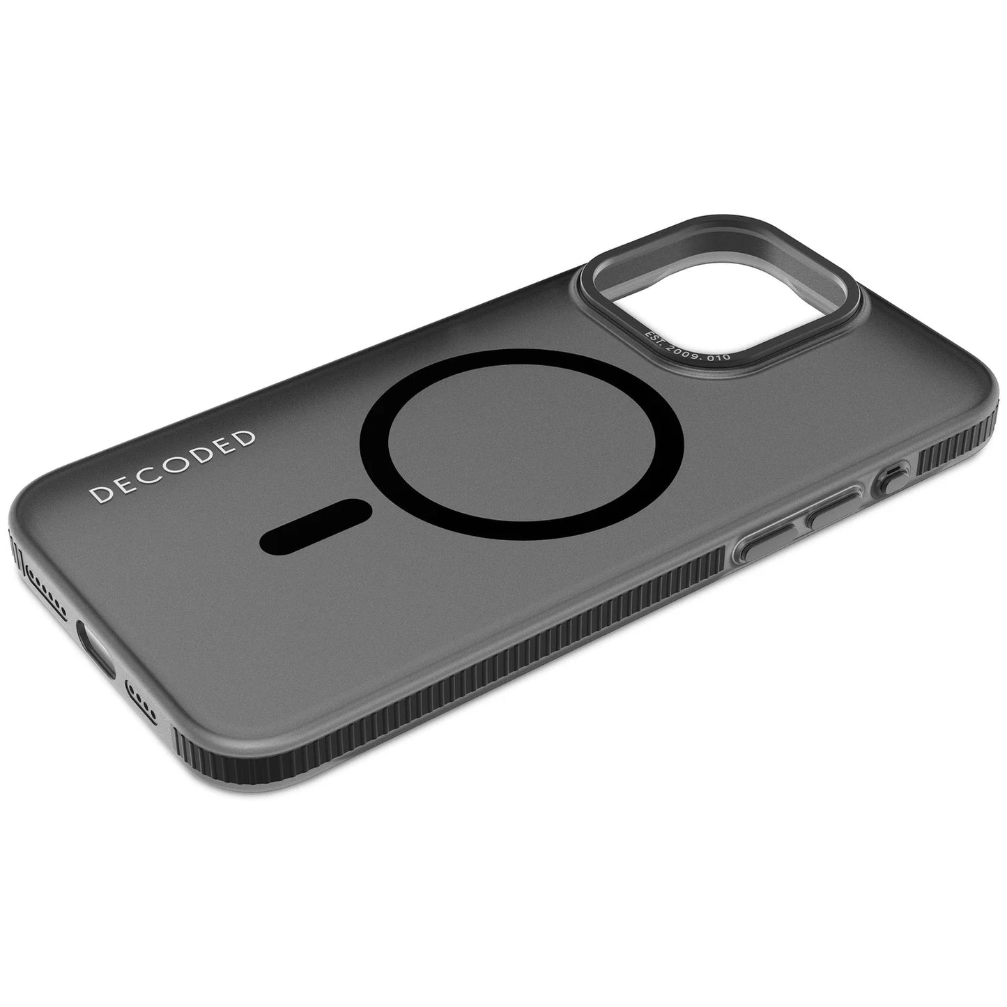 Decoded Recycled Plastic Backcover iPhone 15 Pro Max Black