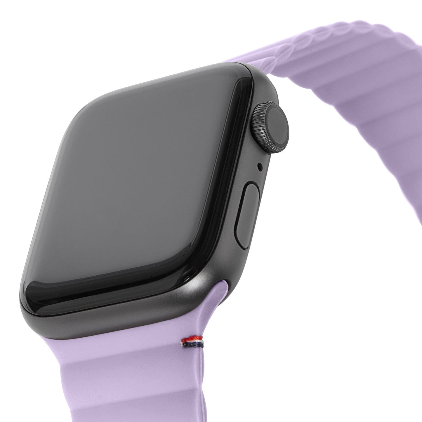 Decoded - Silicone Magnetic Traction Strap Lite | Für Apple Watch 49/45/44/42mm | Lavender