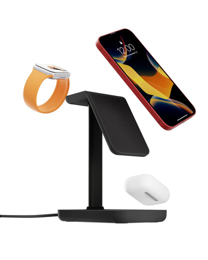Twelve South HiRise 3 3-in-1 Ladestation, schwarz