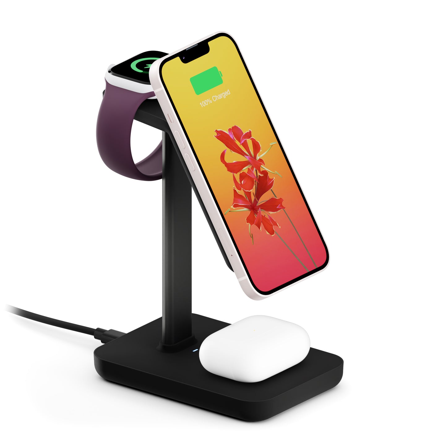 Twelve South HiRise 3 3-in-1 Ladestation, schwarz