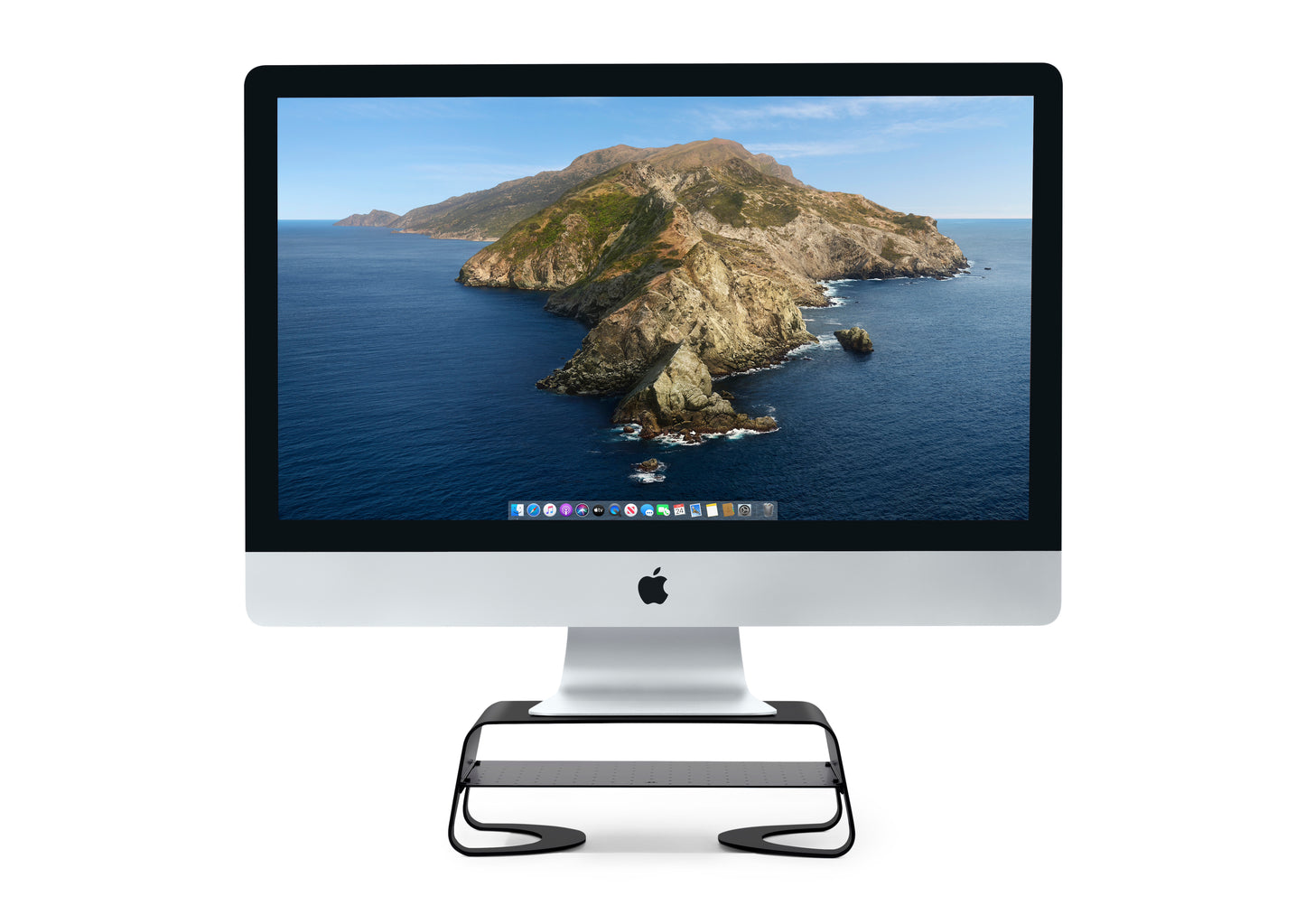 Twelve South Curve Riser Metall Ständer für iMacs und Displays, schwarz
