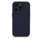 Decoded - Leather Backcover for iPhone 14 Pro Max - Steel Blue
