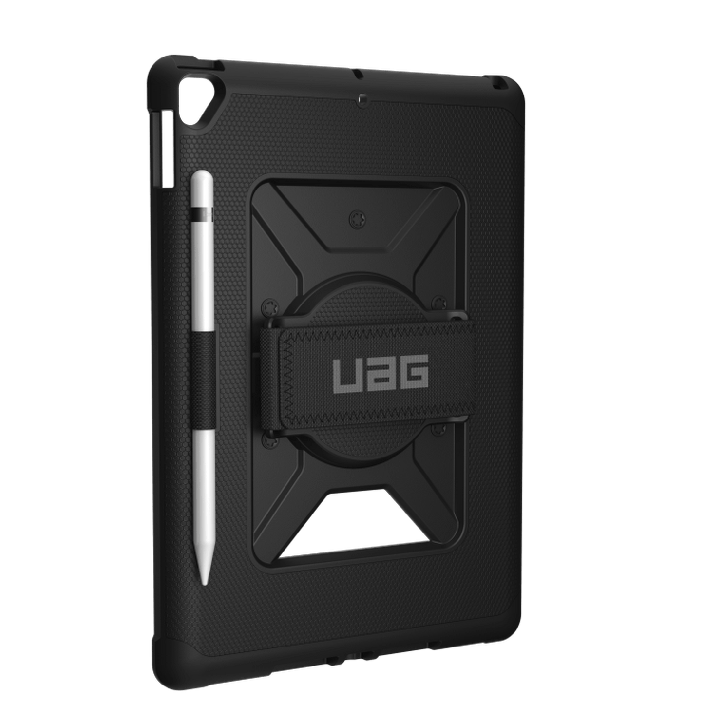 UAG Urban Armor Gear Metropolis Handstrap Case | iPad 10,2" (2021 - 2019) | schwarz