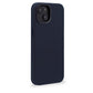 Decoded - Leather Backcover for iPhone 14 - Steel Blue