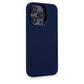 Decoded - AntiMicrobial Silicone Backcover | iPhone 14 Pro (6.1 inch) - Navy Peony