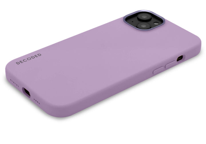 Decoded - AntiMicrobial Silicone Backcover | iPhone 14 (6.1 inch) - Lavender