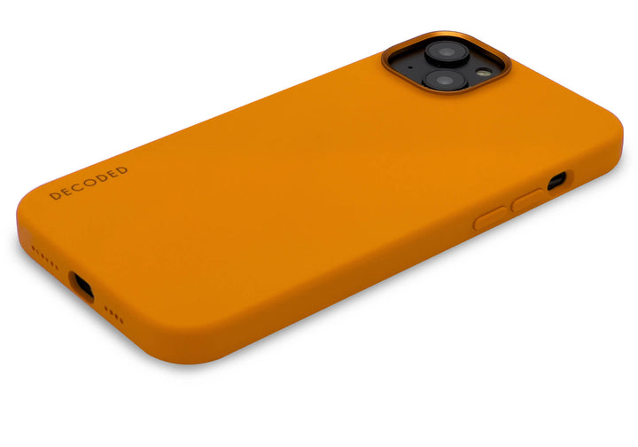 Decoded - AntiMicrobial Silicone Backcover | iPhone 14 Plus (6.7 inch) - Apricot