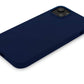 Decoded - AntiMicrobial Silicone Backcover | iPhone 14 Plus (6.7 inch) - Navy Peony