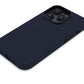 Decoded - Leather Backcover for iPhone 14 Pro - Steel Blue