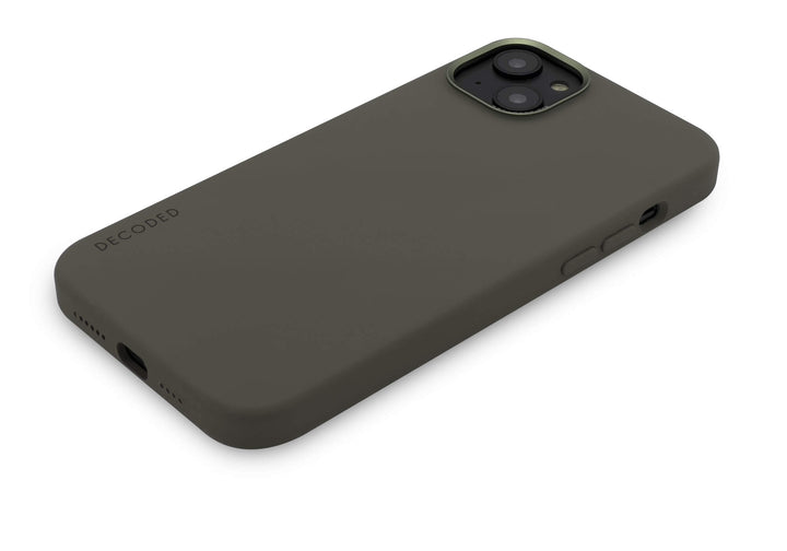 Decoded - AntiMicrobial Silicone Backcover | iPhone 14 Plus (6.7 inch) - Olive