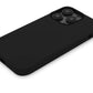 Decoded - AntiMicrobial Silicone Backcover | iPhone 14 Pro (6.1 inch) - Charcoal