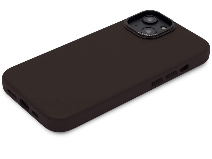 Decoded - Leather Backcover for iPhone 14 Plus - Chocolate Brown