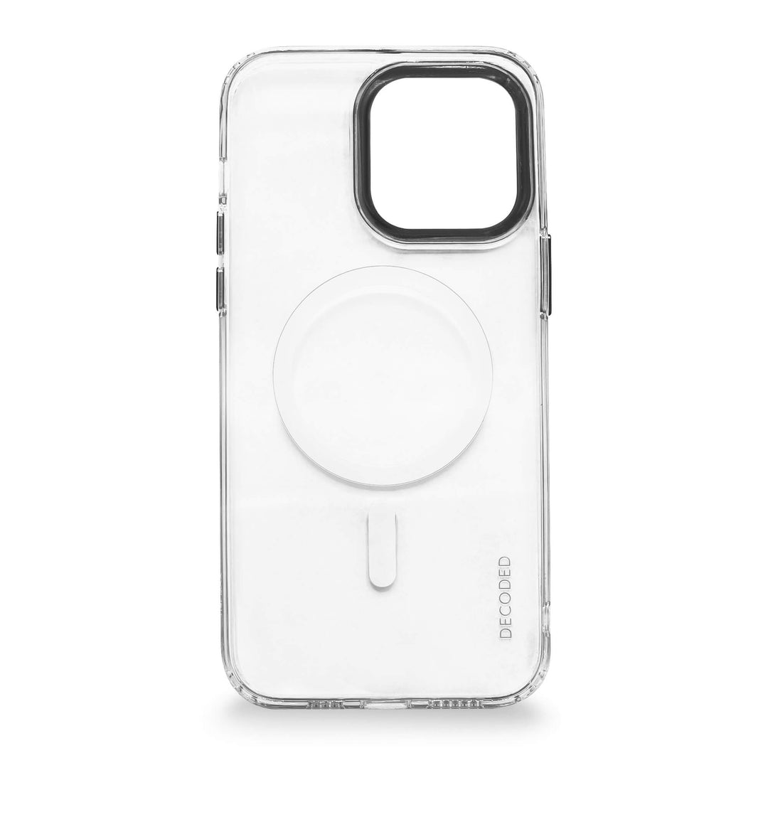 Decoded - Recycled Plastic Transparent Backcover | iPhone 14 (6.1 inch) - Antracite