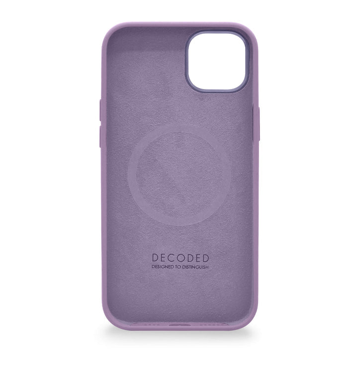 Decoded - AntiMicrobial Silicone Backcover | iPhone 14 Plus (6.7 inch) - Lavender