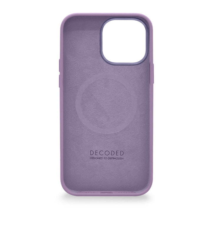 Decoded - AntiMicrobial Silicone Backcover | iPhone 14 Pro (6.1 inch) - Lavender